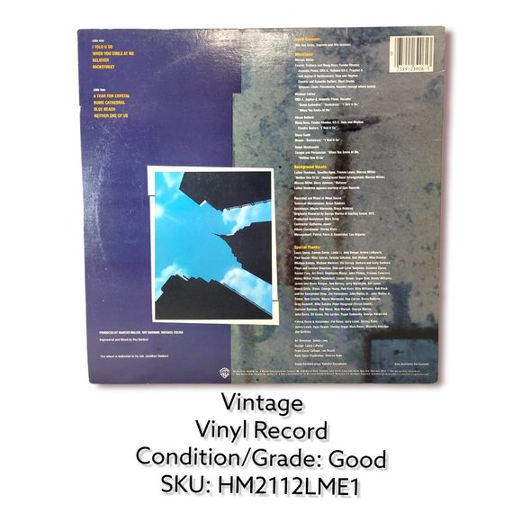 David Sanborn "Backstreet" By Warner Bros. W1-23906 Vintage 1983 Vinyl LP Record - Picture 2 of 2